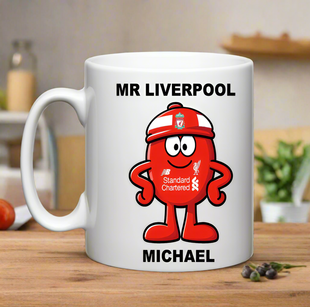 Mr Liverpool Personalised Mug with name of your choice
