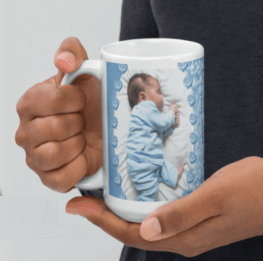 Personalised I Love My Little Son Photo Mug