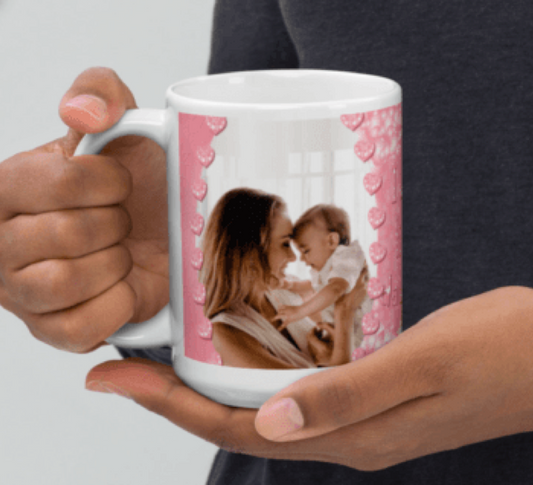 Personalised I Love My Little Daughter Photo Mug