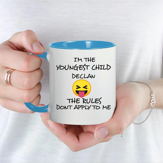 Youngest Middle Oldest Child Sibling Rules Mugs