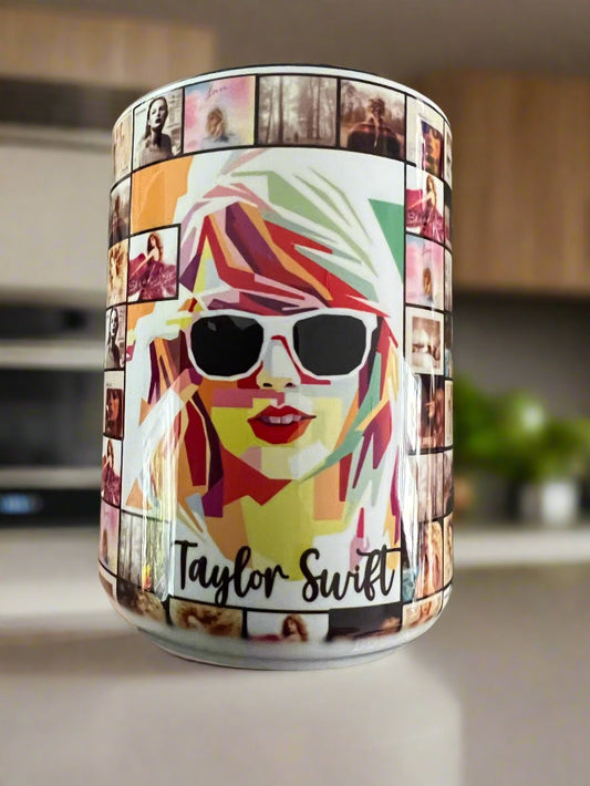 Taylor Swift Albums Photo Mug 15oz